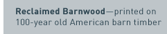 Recycled Barnwood